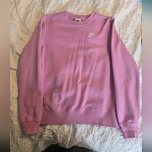 Nike Women's Lavender Crew Neck Sweater
